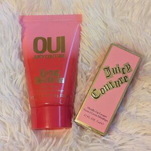 Juicy Couture, Oui Body Crème & Metallic Lip Lacquer Duo, Femme Metale (01)